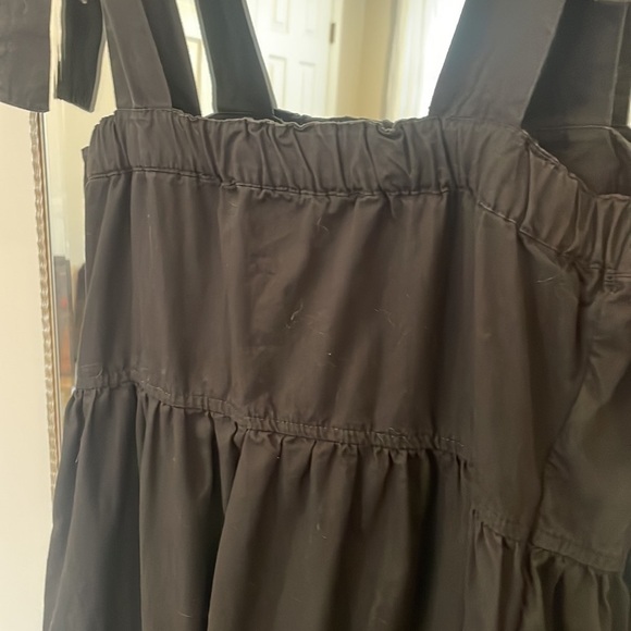 Free Assembly Tiered Maxi Dress with Shoulder Ties - Picture 7 of 8